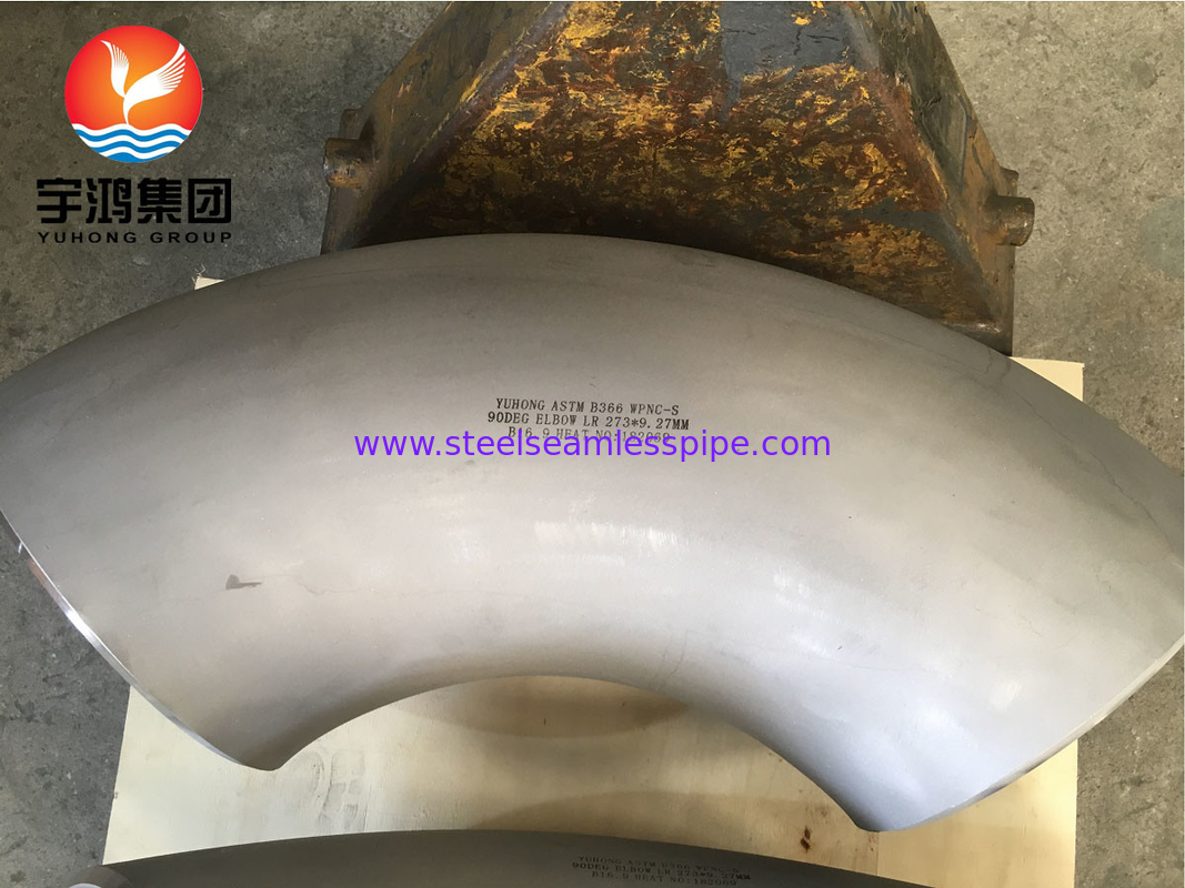 ASTM B366 Monel 400 / UNS N04400 Elbow 90 Degree Nickel Alloy Steel Buttweld ফিটিং