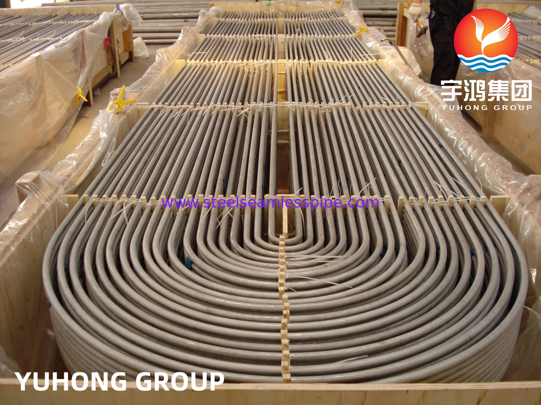 তাপ এক্সচেঞ্জার টিউব ASTM A213 TP316 / TP316L / TP316Ti / TP316H / TP904L U Bend Tube, Tube bundle প্রয়োগের জন্য