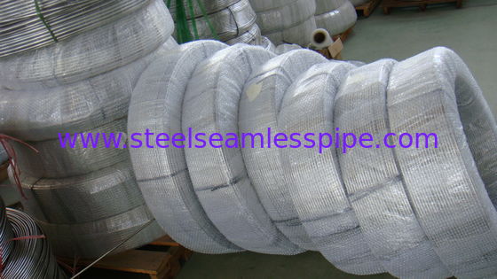 স্টেইনলেস স্টীল কুণ্ডলী পাইপ, এএসটিএম A688 TP304 / TP316Ti / TP321 / TP347 / TP310S, পালিশ সারফেস, ব্রাইট annealed