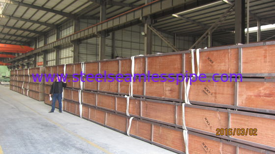 স্টেইনলেস স্টীল ঝালাই পাইপ, JIS G3459 SUS316L, SUS304L, 125 এ, 150A, SCH 40, 6M জরা এবং annealed, প্লেইন শেষ