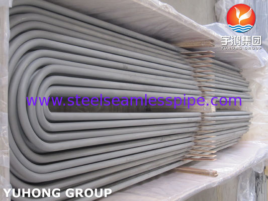 SA213 /SA213 TP304L/TP316L সিমলেস ইউ বেন্ড টিউব, মিন। ওয়াল বেধ, 100% ET / HT