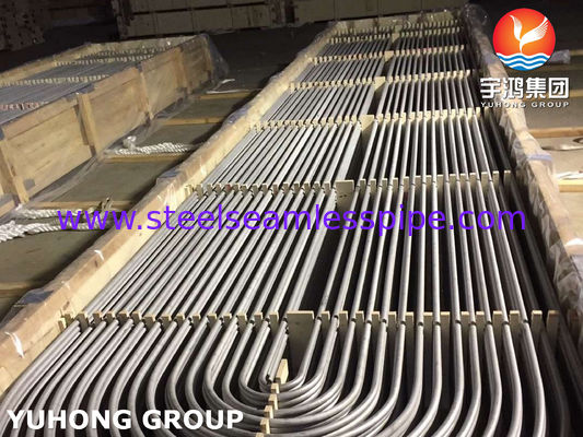 SA213 /SA213 TP304L/TP316L সিমলেস ইউ বেন্ড টিউব, মিন। ওয়াল বেধ, 100% ET / HT