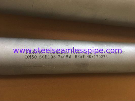 নিকেল মিশ্র Pipe ASTM B163 / B165 ASME SB163 / SB165 Monel 400 NACE MR0175 / এন 2.4360 / Monel K500 / 2.4375