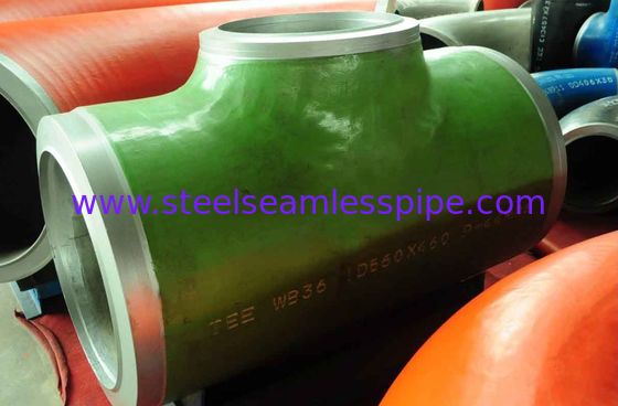 এএসটিএম A234 WPB বাট জোড় জিনিসপত্র স্টীল পাইপ Tee 1 "SCH40 হল BW B16.9