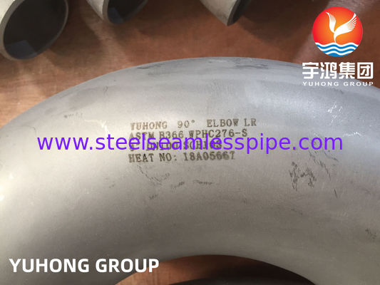 ASTM B366 UNS N10276 / Hastelloy C276 Elbow Hastelloy Steel Buttweld ফিটিং