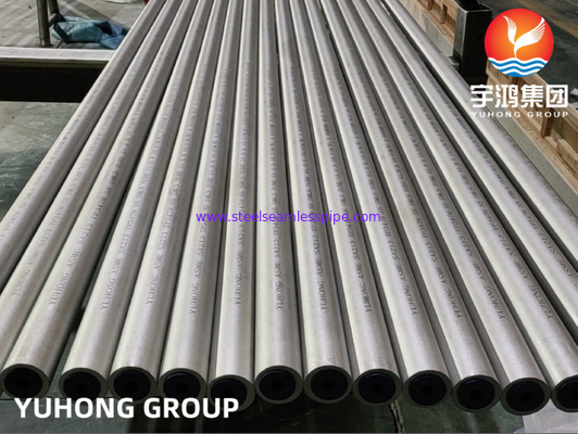 ASTM A213 TP347H স্টেইনলেস স্টীল বিজোড় টিউব হিট এক্সচেঞ্জারের জন্য প্রয়োগ করা হয়েছে