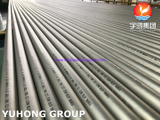 ASTM B622 / ASME SB622 Hastelloy C22 (UNS NO6022) বিজোড় টিউব, হিট এক্সচেঞ্জার/বয়লার অ্যাপ্লিকেশন