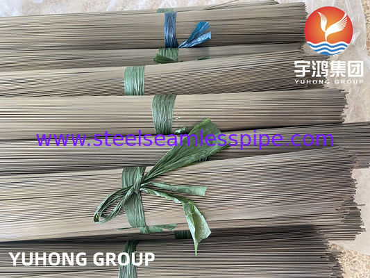 স্টেইনলেস স্টিল কৈশিক টিউব ব্রাইট অ্যানিলড ASTM A213 / ASTM A269 TP304/304L TP316/316L 19.05 X 1.65 X 6096MM