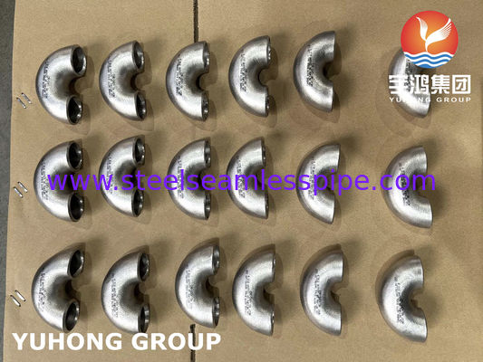 হ্যাস্টেলয় C22 / N06022 180° LR এলবো | ASTM B366 নিকেল অ্যালয় বাট ওয়েল্ড ফিটিং ক্ষয়কারী পরিষেবার জন্য