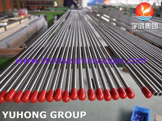 স্টেইনলেস স্টীল উজ্জ্বল Annealed টিউব A269 TP316L 316H TP304H TP347H উচ্চ শক্তি ক্যাপিলারি টিউবিং Seamless ঝালাই টাইপ