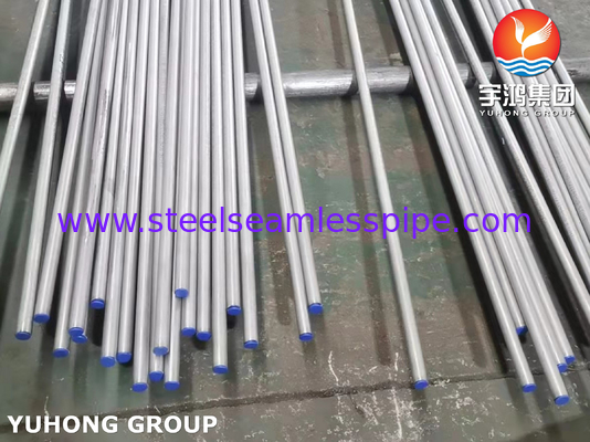তাপ বিনিময়কারীর অ্যাপ্লিকেশনের জন্য ASTM A213 / ASME SA213 TP444 স্টেইনলেস স্টিল সীমলেস টিউব