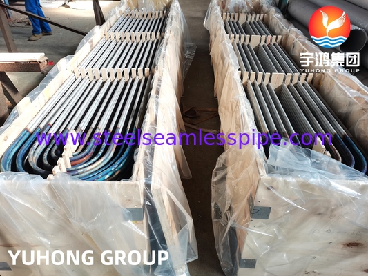 SA213 TP316L তাপ এক্সচেঞ্জার u বাঁক টিউব seamless annealing 100% h
