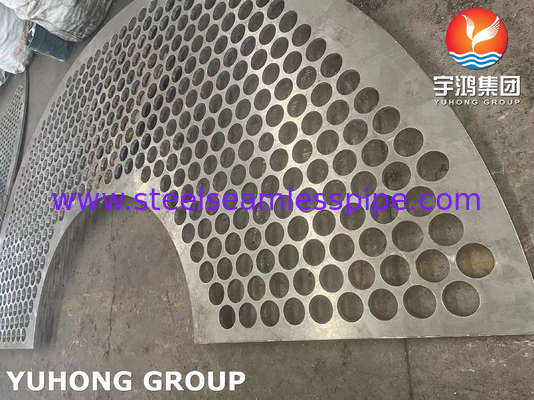 বাফেল প্লেট সাপোর্ট প্লেট কন্ডেনসার পার্টস SA516 Gr.70 পেট্রোকেমিক্যাল/মার্কিন/অয়েল গ্যাস/ফুড প্রসেসিং ইন্ডাস্ট্রি