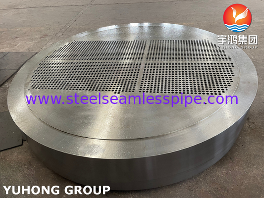 ASME SA516 Gr.70N তাপ এক্সচেঞ্জারে ব্যবহৃত স্টেশনারি টিউব শীট