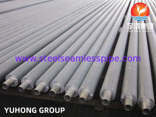 ASME SA210 Gr A1 সিউমলেস টিউব Al1060 অ্যালুমিনিয়াম ফিন এমবেডেড জি টাইপ ফিন টিউব