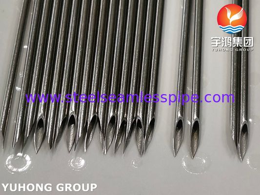 16 জি স্টেইনলেস স্টীল পশুচিকিত্সক ইঞ্জেকশন জন্য সুই টিউব, ট্রিপল বেভেল টিপ