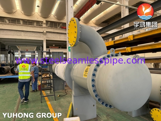ASME U স্ট্যাম্প তাপ এক্সচেঞ্জার API 660 পেট্রোকেমিক্যাল এবং তেল শোধনাগারে