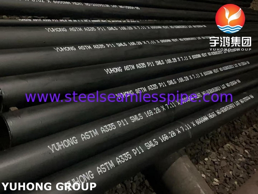 উচ্চ তাপমাত্রা পরিষেবা জন্য ASTM A335 P11 সিউমলেস Ferritic খাদ-স্টিল পাইপ