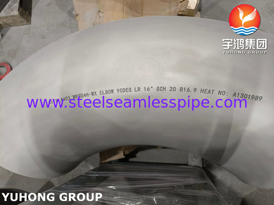 স্টেইনলেস স্টীল BUTT WELD ফিটিং 90° LR ELBOW CON.REDUCER A403 WP304H B16.9