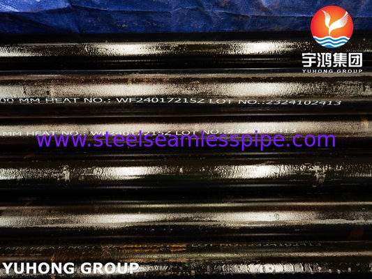 ASME SA335 P22 1.25Cr-0.5Mo পাওয়ার প্ল্যান্টের বয়লারের জন্য সিউমলেস ফেরিটিক অ্যালোয় স্টিল পাইপ