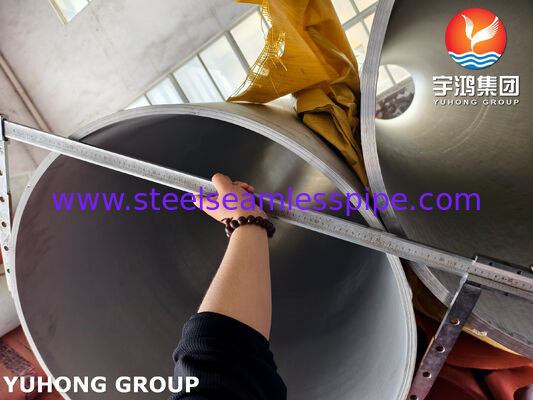 ASTM A358 TP304H / 1.4948 স্টেইনলেস স্টিল ওয়েল্ডেড পাইপ EFW পাইপ ক্ষয়কারী পরিবেশের জন্য