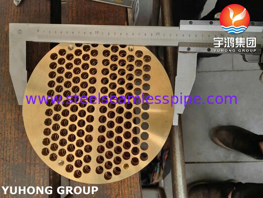 ASME SB171 C46400 কপার অ্যালয় টিউবশীট শেল এবং টিউব হিট এক্সচেঞ্জারের জন্য
