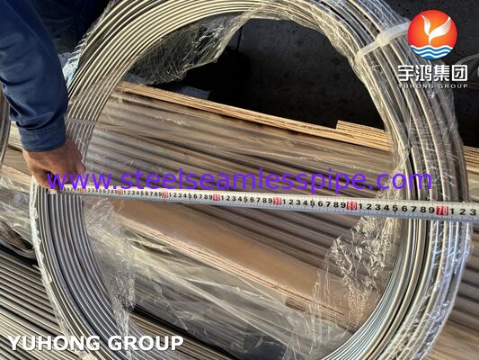 ASTM A269 TP316L স্টেইনলেস স্টিল কয়েল সিমলেস টিউব ইন্সট্রুমেন্টস এর জন্য, ব্রাইট অ্যানিলড