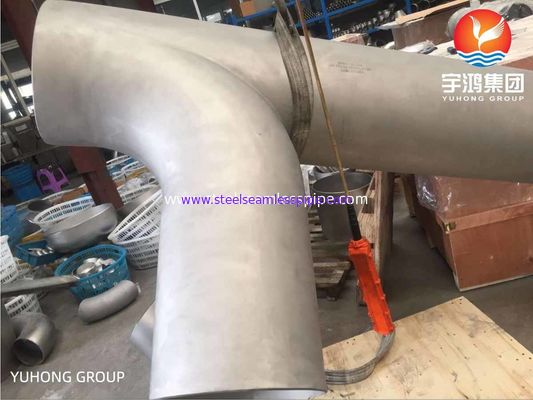 ASTM B366 / B366M স্টিল পাইপ ফিটিং ইনকোনেল 600 / UNS N06600 সুইপ্ট টি