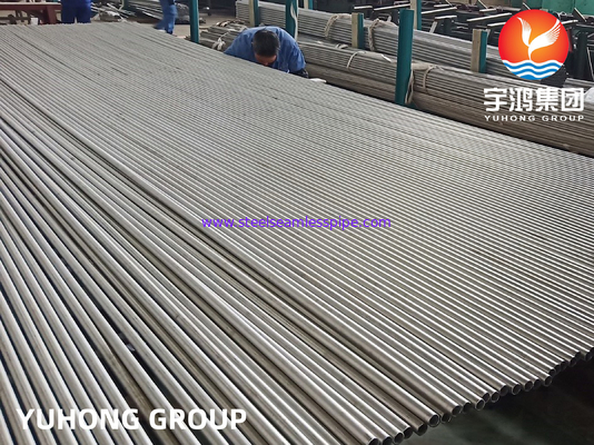 ASME SA213 TP316L স্টেইনলেস স্টীল বিজোড় হিট এক্সচেঞ্জার টিউব