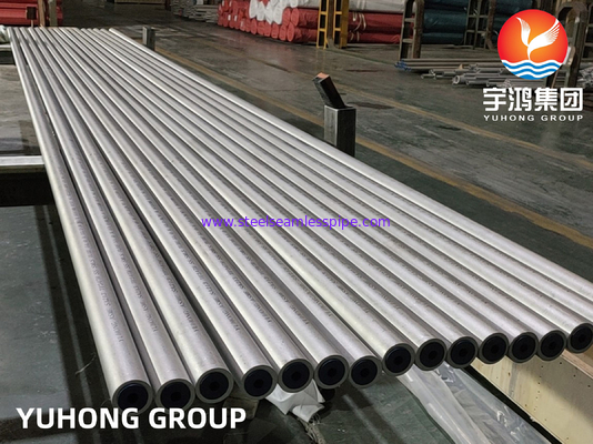 ASME SA213 / ASTM A213 TP347H স্টেইনলেস স্টীল সিউমলেস টিউব হিট এক্সচেঞ্জার টিউব