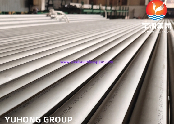 হিট এক্সচেঞ্জার টিউব ASME SA213 TP304 / 1.4301 স্টেইনলেস স্টিল টিউব HT & ET