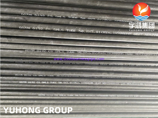 ASTM A192 / ASME SA192 কার্বন ইস্পাত বিজোড় বয়লার টিউব সুপারহিটার টিউব