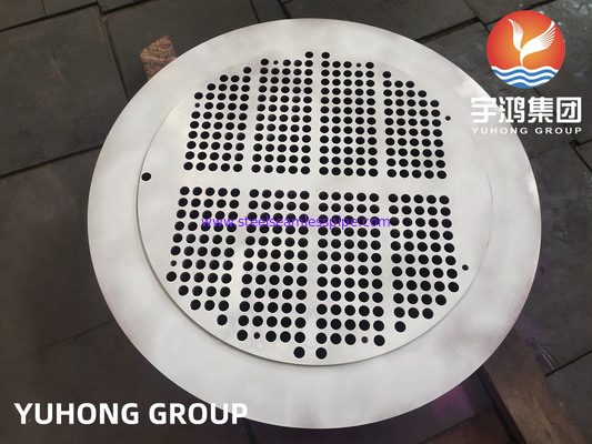 ASTM A182 F304 F316L তাপ এক্সচেঞ্জারের জন্য টিউব শীট PT উপলব্ধ