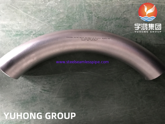 ASTM A815 কনুই বাঁক 5D B16.9, ডুপ্লেক্স স্টেইনলেস স্টিল ফিটিং