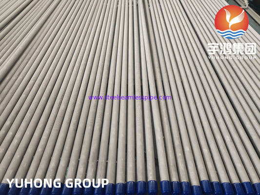 ASTM A269 TP304 স্টেইনলেস স্টীল সিউমলেস টিউব ফর বয়লার টিউব ET উপলব্ধ